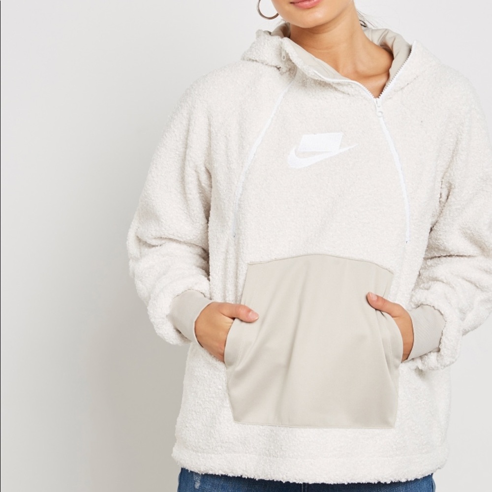 Nike NSW sherpa hoodie - Picture 2 of 5